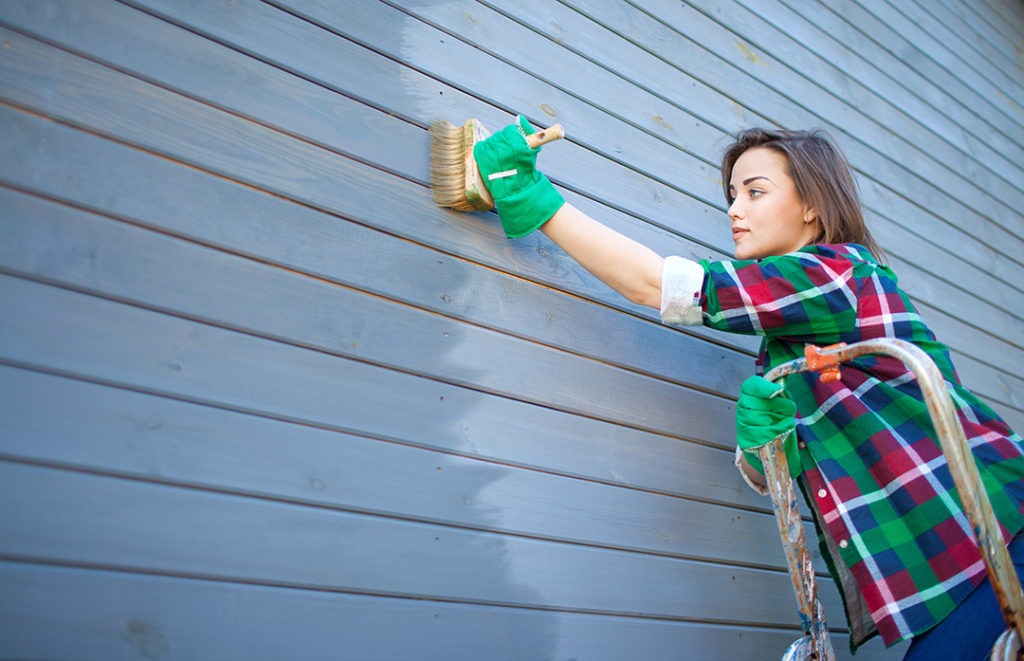 Refinishing the home using a Lowes Gift Card