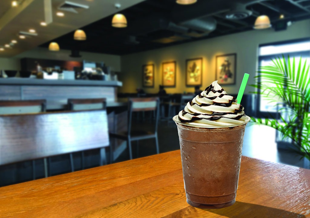 Buy a frap using a free Starbucks give card